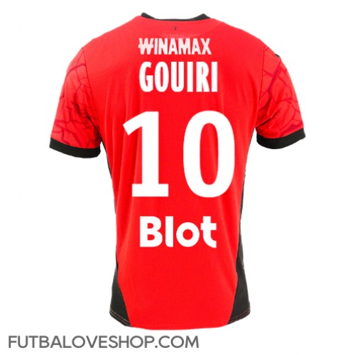 Dres Stade Rennais Amine Gouiri #10 Domáci 2024-25 Krátky Rukáv